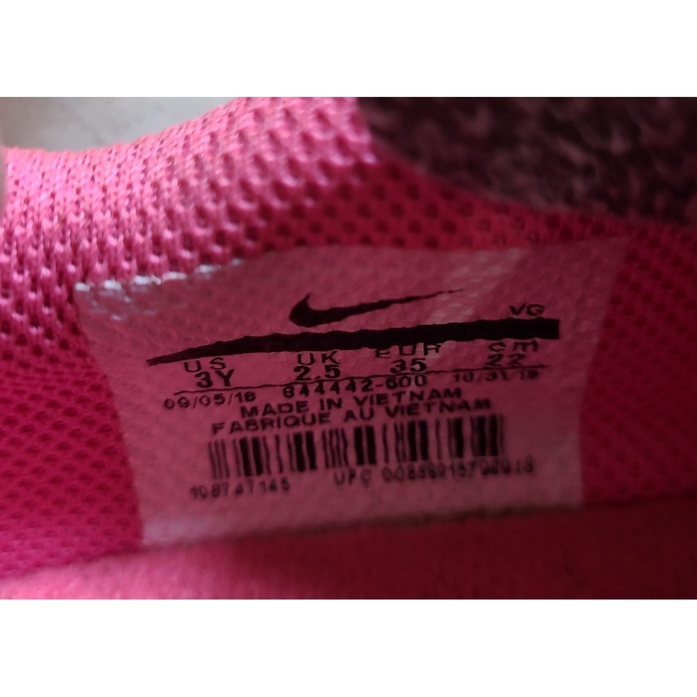 Nike Jr. BRAVATA II FG Youth Size 3Y Soccer Cleats Pink Black Athletic Sports - Picture 8 of 10